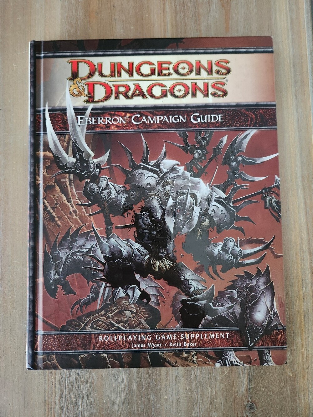 ๐ D&D Eberron Campaign Guide Hardcover 4E RPG Sourcebook Dungeons And Dragons